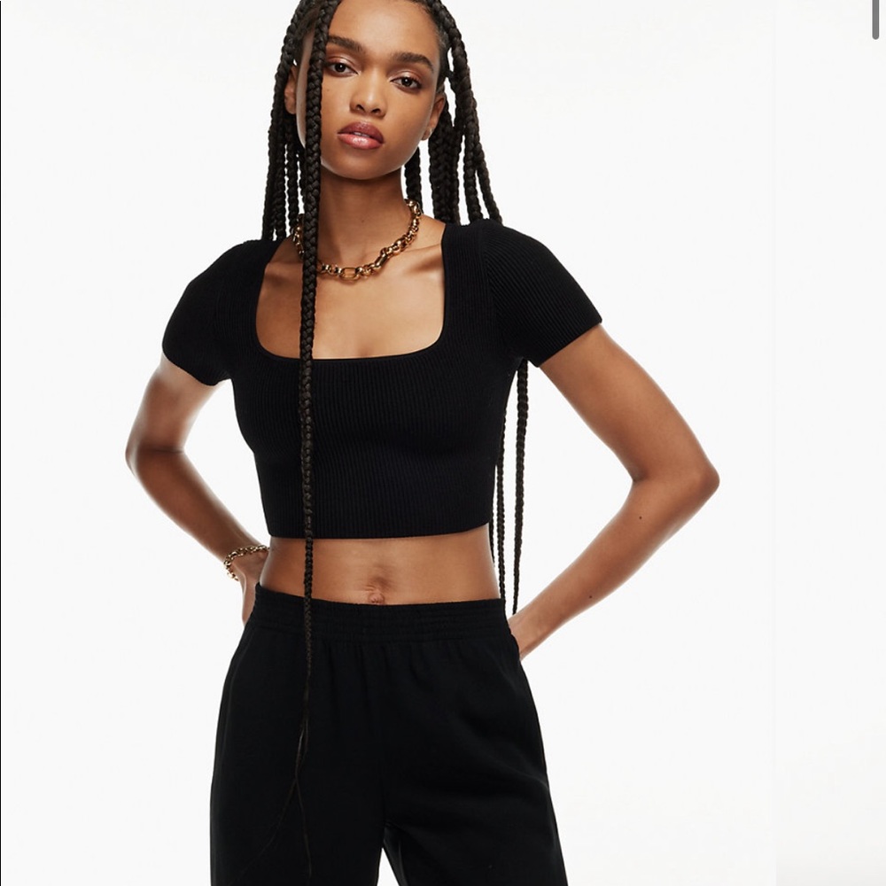 Babaton Adelaide Sculpt Knit Top